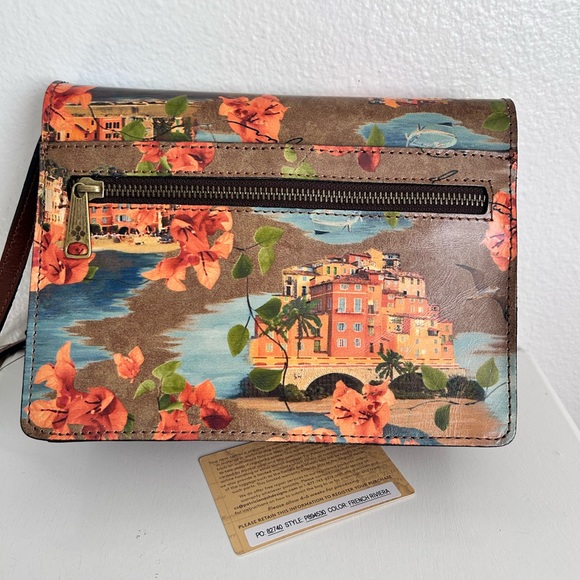Patricia Nash LOCRI French Riviera Crossbody Bag . New with tag - Picture 12 of 13